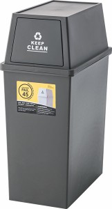 スタッキングペール45L スリムゴミ箱 45L ダストボックス 屋外 屋内 スタッキング ごみ箱 分別ゴミ箱 キッチン