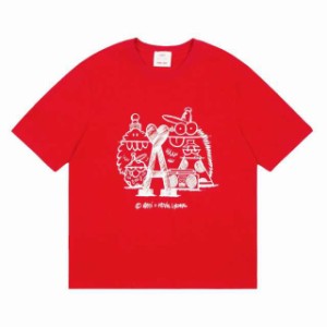 AMI PARIS アミパリ AMI DE COEUR アミ ドゥ クール カットソー Tシャツ ユニセックス 半袖 メンズ レディース カジュアル カップル コッ