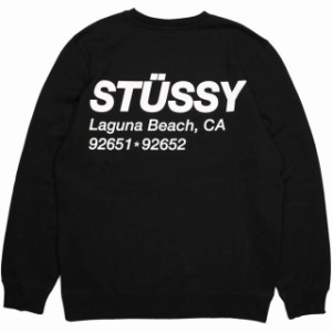 STUSSY  ステューシー スウェット パーカー ジップアップ ベーシックロゴ [並行輸入品]