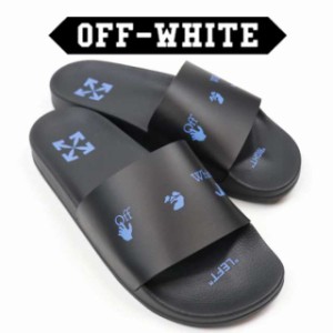 オフホワイト サンダル off-white ブラック ブルー シャワー コンフォート スニーカー 靴 OFF WHITE アイコン ロゴ アッパー OMIC001R21