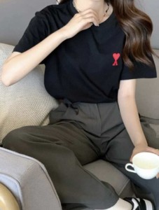 Ami Tシャツ 春夏半袖Tシャツ