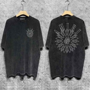 AMIRI ロータス ビンテージ TEE ブラック 半袖Tシャツ