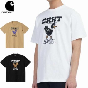 Carhartt カーハート Tシャツ メンズ レディース 半袖 CRHT DUCKS T-SHIRT クルーネックTシャツ 男女兼用 並行輸入品