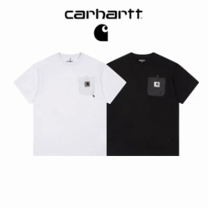 Carhartt カーハート Tシャツ メンズ レディース 半袖 クルーネックTシャツ 男女兼用 ファッション Tシャツ 大きいサイズ 並行輸入品
