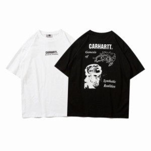 Carhartt カーハート Tシャツ メンズ レディース 半袖 クルーネックTシャツ 男女兼用 ファッション Tシャツ 大きいサイズ 並行輸入品