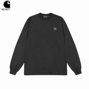 Carhartt カーハート ロンT Tシャツ メンズ レディース トップス カットソー 長袖Tシャツ クルーネック 春 秋 春服 男女兼用 無地 並行輸