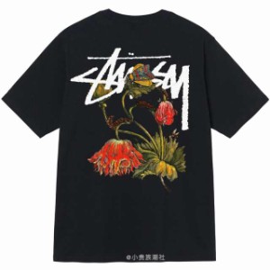 ステューシーSTUSSY 2023年春夏新作 FLOWER 半袖 Tシャツ 並行輸入品