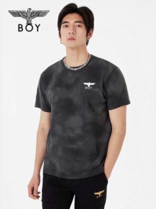 【送料無料】BOYLONDON 半袖カップルモデル 23春夏新作 ウサギ柄ゆったりラウンドネック Tシャツ N01022 並行輸入品