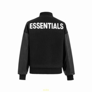 FOG ESSENTIALS Baseball jacket ジャケット メンズ レディース アウター 厚手 ブラック