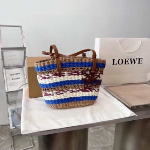 LOEWE 2023 夏の新作カジュアル手編みバッグ 並行輸入品