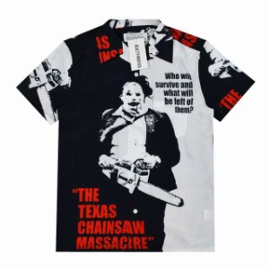 WACKO MARIA 23ss TIM LEHI テキサス・チェーンソー・デビル映画共同ブランド半袖シャツ 並行輸入品