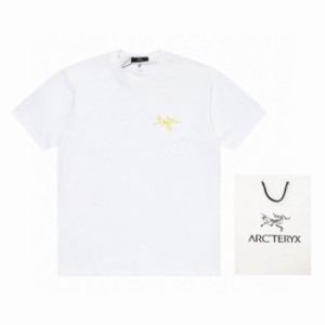 ARCTERYX アークテリクス カラフル クラシック ホワイト半袖 Tシャツ