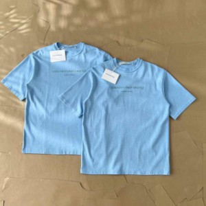 Alexander Wang  AW アレキサンダーワン バーコードレタープリント半袖tシャツ