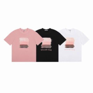 Alexander Wang  AW アレキサンダーワン バーコードレタープリント半袖tシャツ