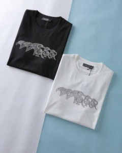 STEFANO RICCI 23 SS春夏新作カジュアルベーシックコットンクルーネックTシャツ半袖並行輸入品