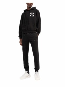 オフホワイト OFF-WHITE　クラシックロゴ　カジュアル運動長ズボン