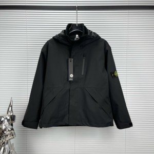 Stone Islandストーンアイランド 2023 新作 3in1 パンチングジャケット コットンジャケット