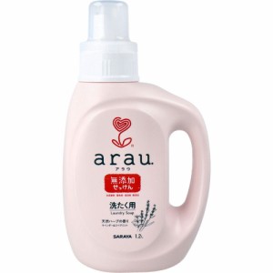 洗濯洗剤 液体 arau.アラウ 洗たく用せっけん 本体 1.2L