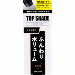 増毛パウダー 男性 トップシェード カバーヘアー 自然な黒色 35g