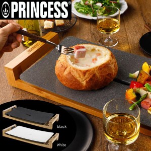 キッチン PRINCESS Table Grill Stone テーブルグリルストーン ホットプレート ブラック