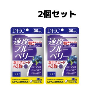 DHC 速攻ブルーベリー 30日分 60粒 ビタミン サプリメント 2個