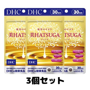 DHC 美HATSUGA 30日分 60粒 サプリメント ヘアケア 3個