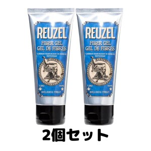 ルーゾー ファイバー ジェル REUZEL LOW SHINE 100ml ヘアジェル スタイリング 2個