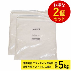 【お得な2個セット】日清製粉 フランスパン専用粉 準強力粉 リスドォル 2.5kg×2袋 計5kg(常温)(小分け) 業務用