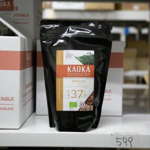 KAOKA (カオカ) 製菓用オーガニックチョコ ミルクチョコレート ボナオ 37％ 1kg (旧アロヨ レ)(夏季冷蔵) エクアドル産 カカオ オーガニ