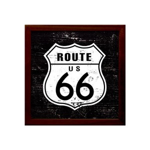 ルート66 スクエア アート フレーム アメリカン Route 66