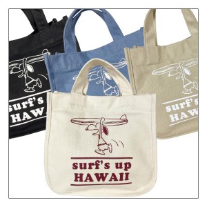 スヌーピー ランチバッグ ミニトート ALOHA PEANUTS SNOOPY MINI TOTE BAG