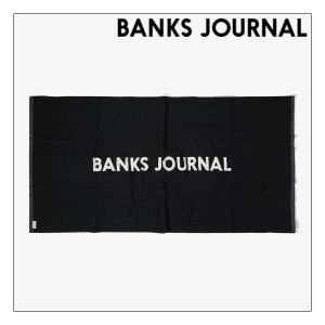 バンクス 大判 バスタオル BANKS JOURNAL LABEL TOWEL