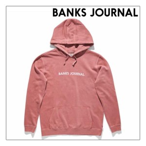 バンクス フーディ パーカー ローズスモーク BANKS JOURNAL PRIMARY FLEECE ROSE SMOKE