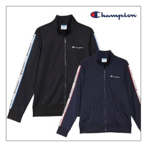 チャンピオン テープ ジャージ トラックジャケット Champion Mens Track Jacket Tape Logo