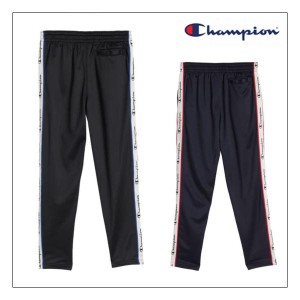 チャンピオン テープ ジャージ トラックパンツ Champion Mens Track Pants Tape Logo