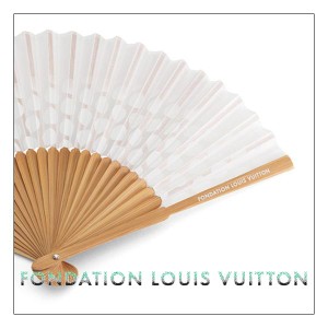 ルイヴィトン財団美術館 扇子 FLV Fondation Louis Vuitton フォンダシオン ルイヴィトン