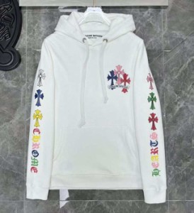 クロムハーツ Chrome Hearts パーカー CH カジュアル プリント トレーナー ロゴ ロンT ブルゾン アウター 男女兼用 長袖Tシャツ