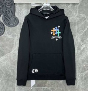 クロムハーツ Chrome Hearts パーカー CH カジュアル プリント トレーナー ロゴ ロンT ブルゾン アウター 男女兼用 長袖Tシャツ