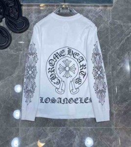 クロムハーツ Chrome Hearts パーカー CH カジュアル プリント トレーナー ロゴ ロンT ブルゾン アウター 男女兼用 長袖Tシャツ