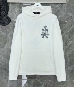 クロムハーツ Chrome Hearts パーカー CH カジュアル プリント トレーナー ロゴ ロンT ブルゾン アウター 男女兼用 長袖Tシャツ