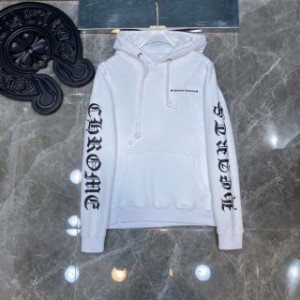 クロムハーツ Chrome Hearts パーカー CH カジュアル プリント トレーナー ロゴ ロンT ブルゾン アウター 男女兼用 長袖Tシャツ