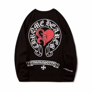 クロムハーツ Chrome Hearts パーカー CH カジュアル プリント トレーナー ロゴ ロンT ブルゾン アウター 男女兼用 長袖Tシャツ