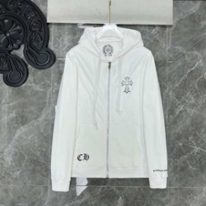 クロムハーツ Chrome Hearts パーカー CH カジュアル プリント トレーナー ロゴ ロンT ブルゾン アウター 男女兼用 長袖Tシャツ