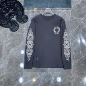 クロムハーツ Chrome Hearts パーカー CH カジュアル プリント トレーナー ロゴ ロンT ブルゾン アウター 男女兼用 長袖Tシャツ