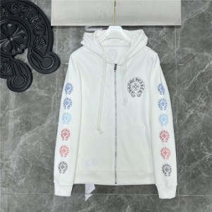 クロムハーツ Chrome Hearts パーカー CH カジュアル プリント トレーナー ロゴ ロンT ブルゾン アウター 男女兼用 長袖Tシャツ