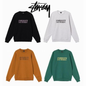 ステューシー STUSSY 3D Collegiate Applique ステューシー スウェット トレーナー アウトライン 刺繍プルオーバー パーカー