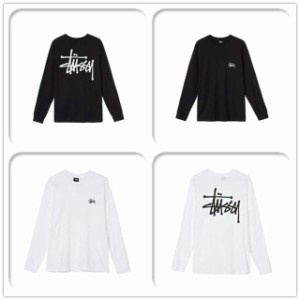 (ステューシー) STUSSY BASIC STUSSY L/S TEE メンズ 長袖 Tシャツ ストック ロゴ stussy トップス コットンメンズ 長袖 []