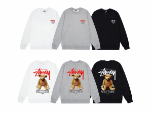 STUSSY ステューシー ジップアップ スウエット パーカー プルオーバー ロゴ プリント 長袖 トップス 秋服 トレーナー