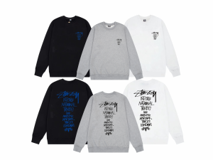 STUSSY ステューシー ジップアップ スウエット パーカー プルオーバー ロゴ プリント 長袖 トップス 秋服 トレーナー