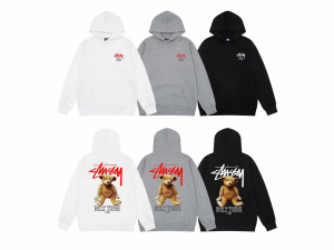 STUSSY ステューシー ジップアップ スウエット パーカー プルオーバー ロゴ プリント 長袖 トップス 秋服 トレーナー